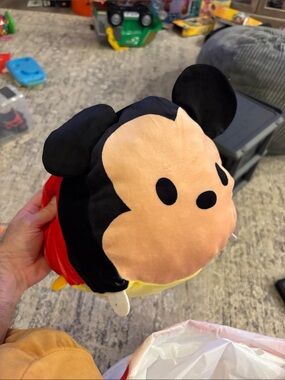 Plush Character Toy - Black, Red, Peach Kids Plush